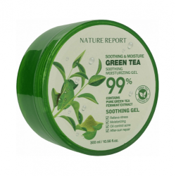 جل الشاي الأخضر المرطب والمهدئ من ناتشر ريبورت - 300مل